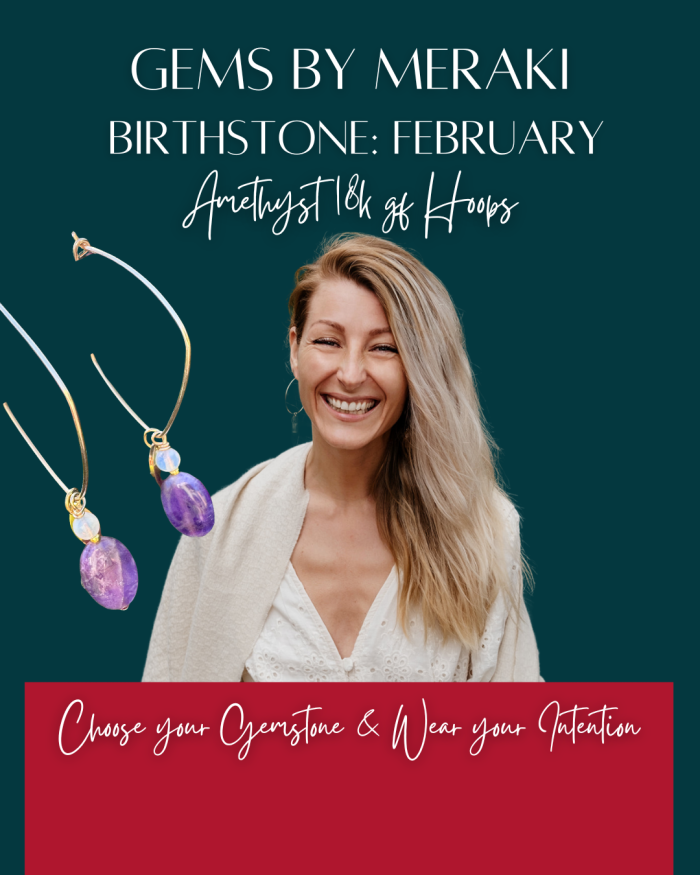 Birthstone gemstones handmade GEMS by Meraki